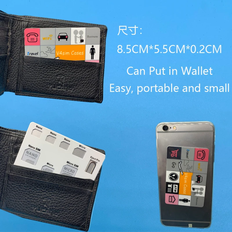 SIM Card Adapter set & NANO SIM Card Holder Case with phone Pin needle  Quality sim ,Converter set for nano micro sim card