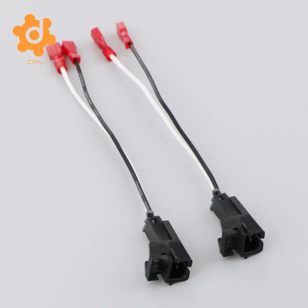 2 Pieces Car Speaker Wire Harness Adapter Plug for Chevrolet Buick Hummer