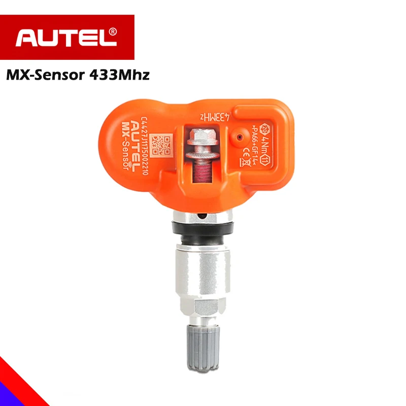 

AUTEL Sensor MX-Sensor TPMS 433MHz Sensor For Tire Pressure Universal MX-Sensor 433MHz Programmer work with AUTEL Maxitpms TS601