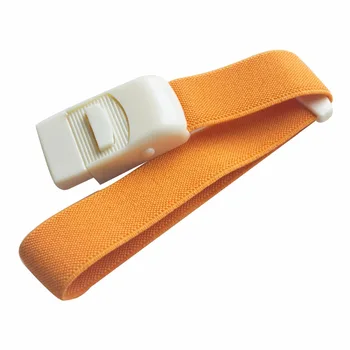 

2pcs Emergency Sport Elsatic Tourniquet First Aid Blood Stop Buckle Belt Orange