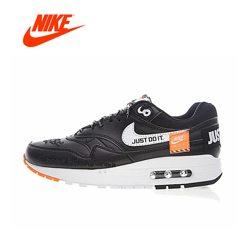 Original New Arrival Authentic Nike Air Max 1 Just Do It Men's Running Shoes Sport Outdoor Sneakers Good Quality 917691-002 Original New Arrival Authentic Nike Air Max 1 Just Do It Men's Running Shoes Sport Outdoor Sneakers Good Quality 917691-002