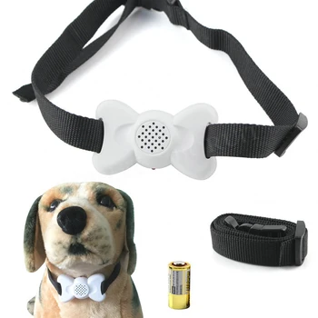 

Pet Dog Anti Bark Collar Electric Vibration Sound Warning Anti Barking Device Stop Barking Waterproof Dog Training Collar