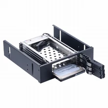 Optical Drive Bay 2.5″ Internal Enclosure SATA Hard Drive HDD SSD Frame Mobile Rack Tray Docking Station Three Bays Design Hot