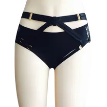 Сексуальные стринги дизайн тела упругие подвязки ремень готический панк тела подтяжки заклепки Связывание Белье 90 х горячий стиль