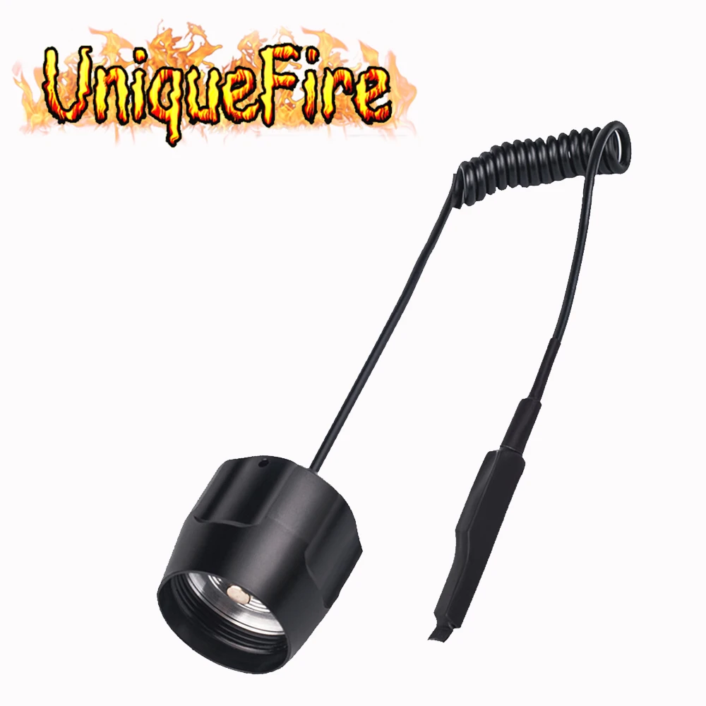 

UniqueFire Dual Control Remote Pressure Switch Rat Tail 2 Mode Button Fit for UF-1405 LED Flashlight Torch ONLY