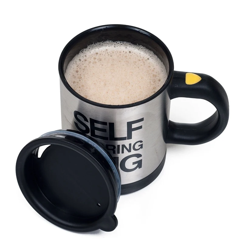 

350MlAutomatic Electric Lazy Self Stirring Automatic Coffee Cup Milk Mixing Self Stirring Coffee Cup Stainless Steel