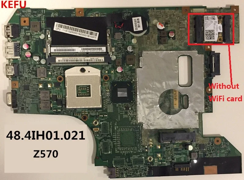 Материнская плата KEFU для ноутбука LA57 MB 48 4ih01. 021 LZ57 подходит Lenovo Z570|Материнские