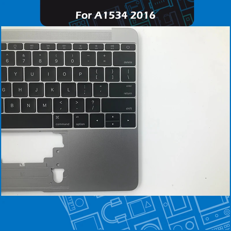 Упор для рук Space Grey 613 02547 A A1534 Topcase подставка 12 дюймов с английской клавиатурой 2016