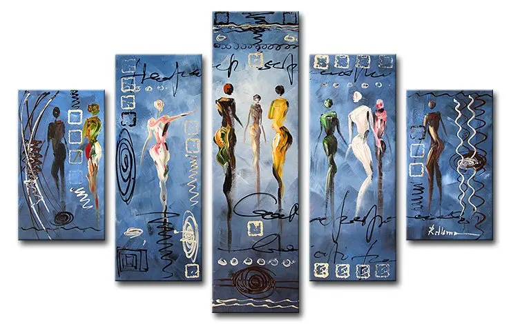 Aliexpress.com : Buy Handmade Free Shipping Modern Oil Painted Abstract