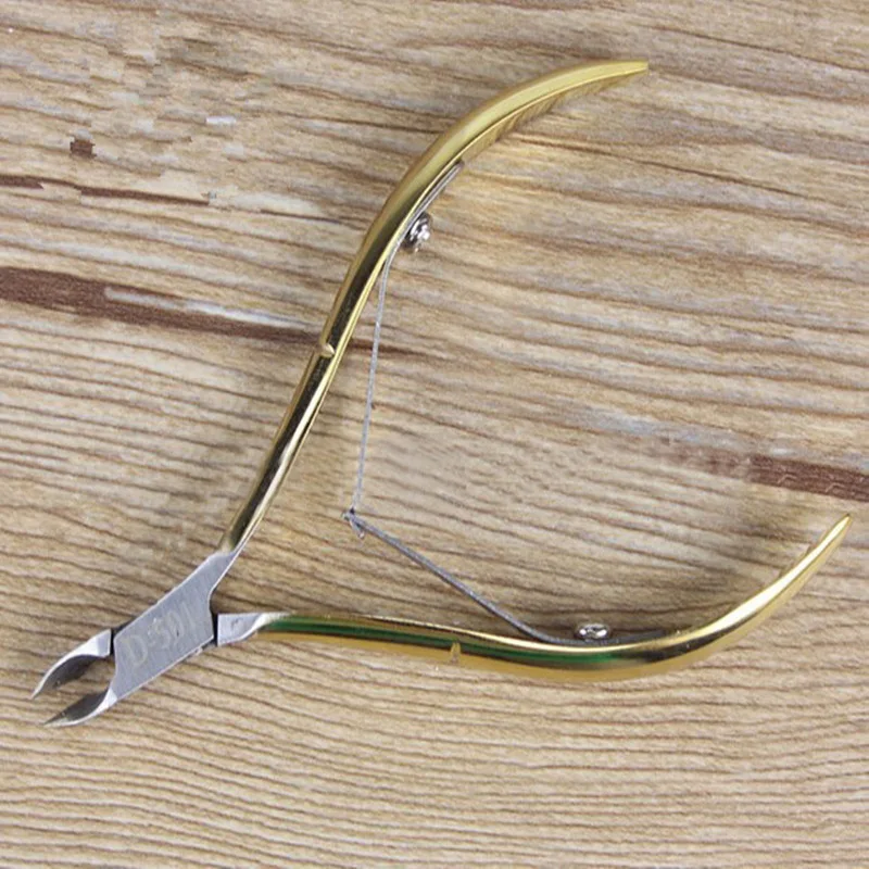 1PCS Stainless Steel Nail Cuticle Scissors Manicure Pedicure Tools Dead