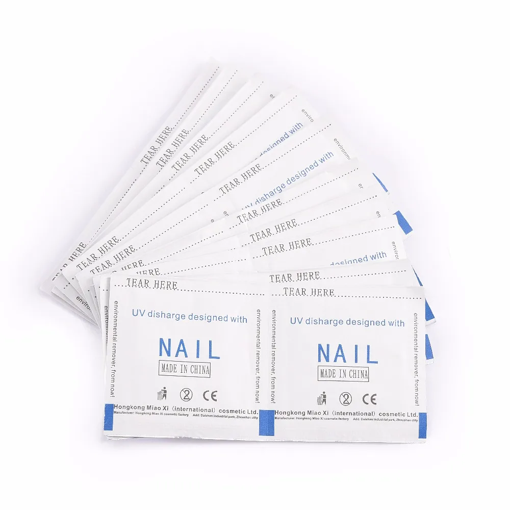 

Rosalind 20PCS Professional Nail Gel Removal Wraps UV Gel Manicure Cleaning Varnish Soak Off Remover Art Tools