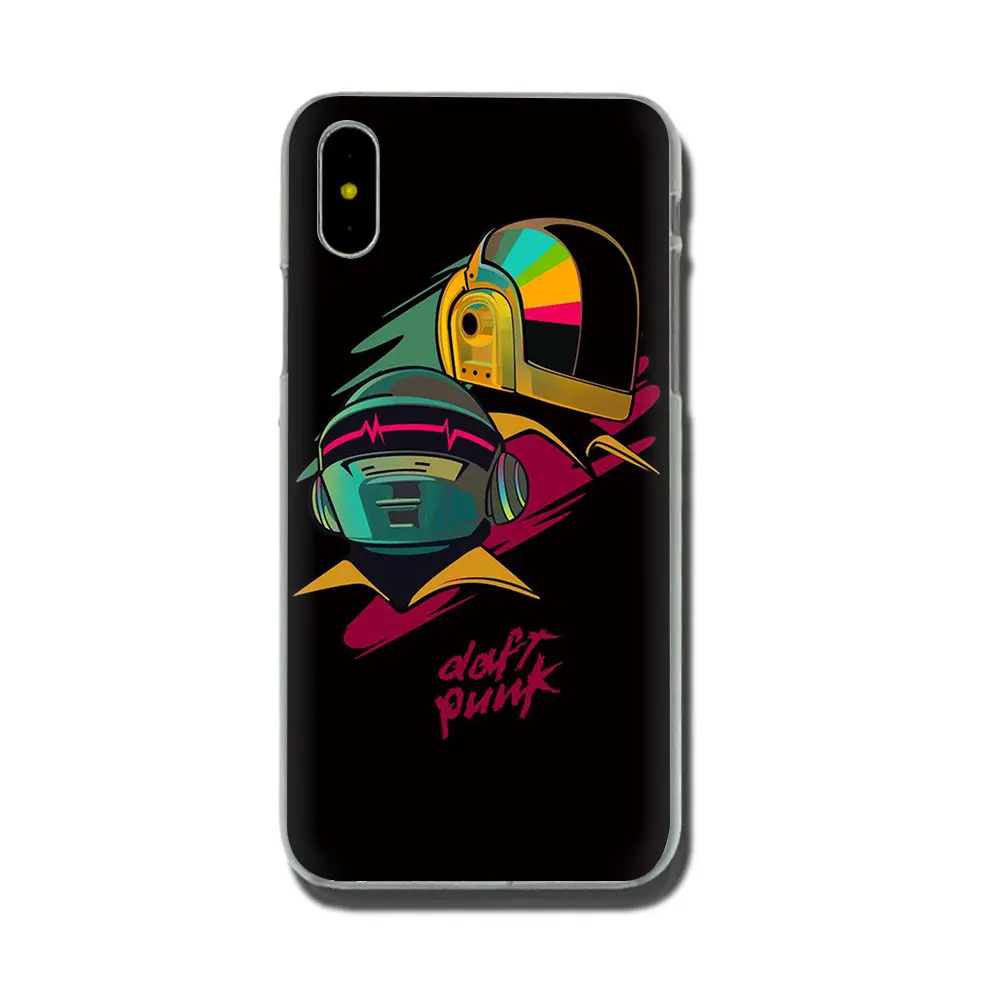 Daft панк жесткий чехол для телефона для Apple iPhone XR XS Max X 8 7 6 6S Plus - Цвет: H5