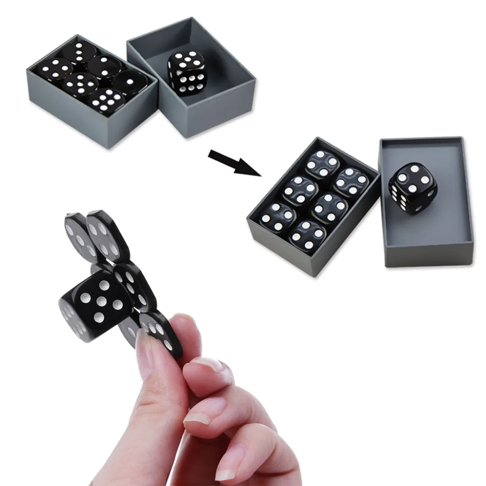 

New Predict Miracle Dice Magic Prop Turn All Dice Into 6 Magic Toy Easy To Do