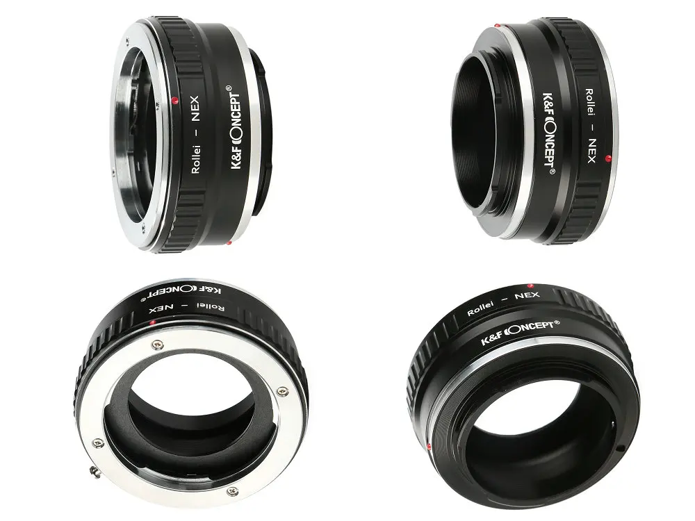 Адаптер для крепления объектива K& F для Nikon G/Rollei QBM/T Mount/M39 Crew Mount Lens on sony NEX E-Mount camera Body