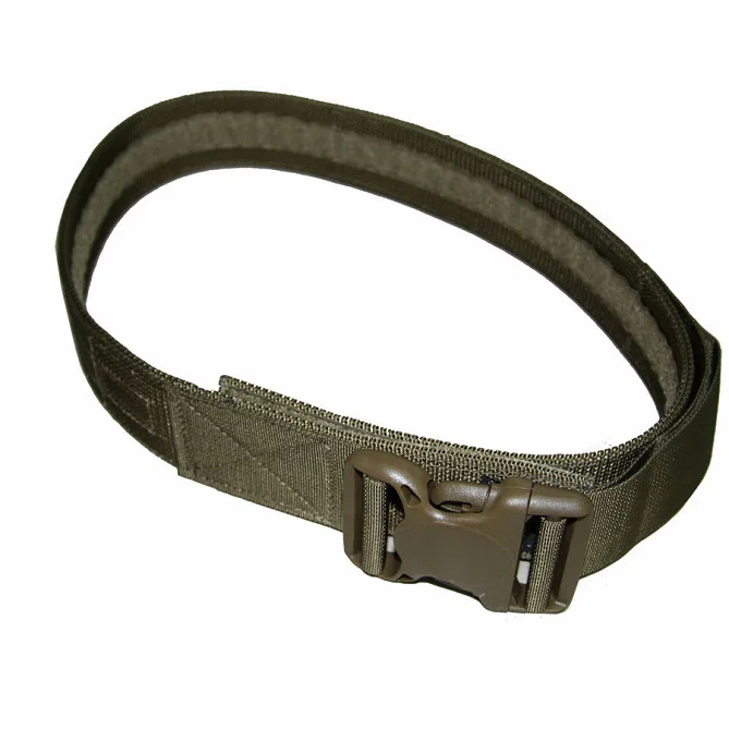 

Canvas Military Tactical Belt Black Slider Buckle Tactical Belt Waist Support
