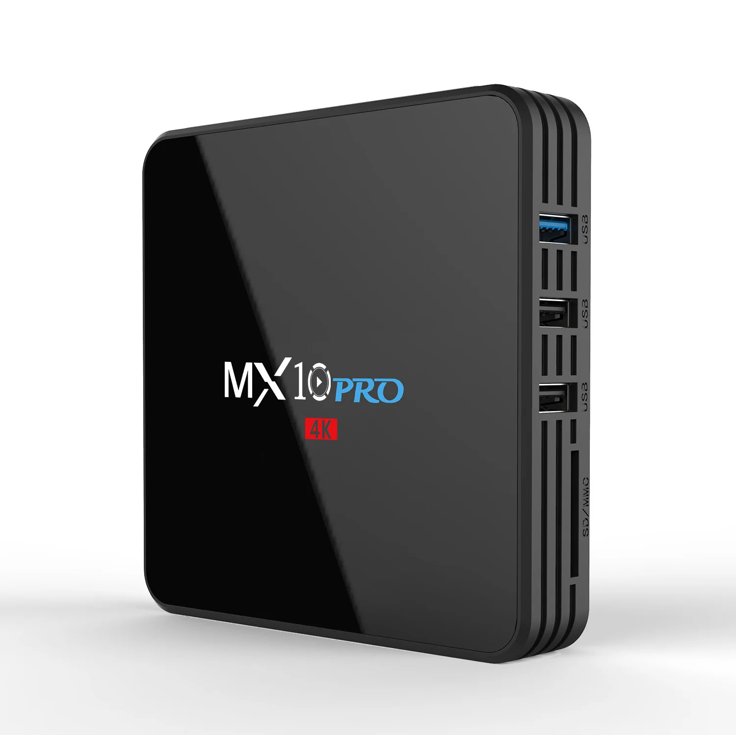 MX10 светодиодный Android 8 1 TV BOX RK3328 Четырехъядерный 4 ГБ ОЗУ 32 Гб ПЗУ 4K HDR Smart Box 2 4G/5G WIFI USB