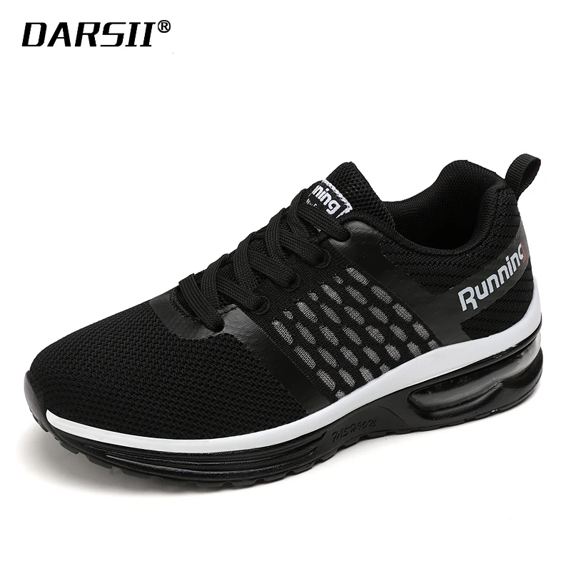 DARSII Air Cushion Women Sneakers Breathable Mesh Casual Shoes Women Outdoor Ladies Walking Footwear Trainers Run Sport Shoes 39