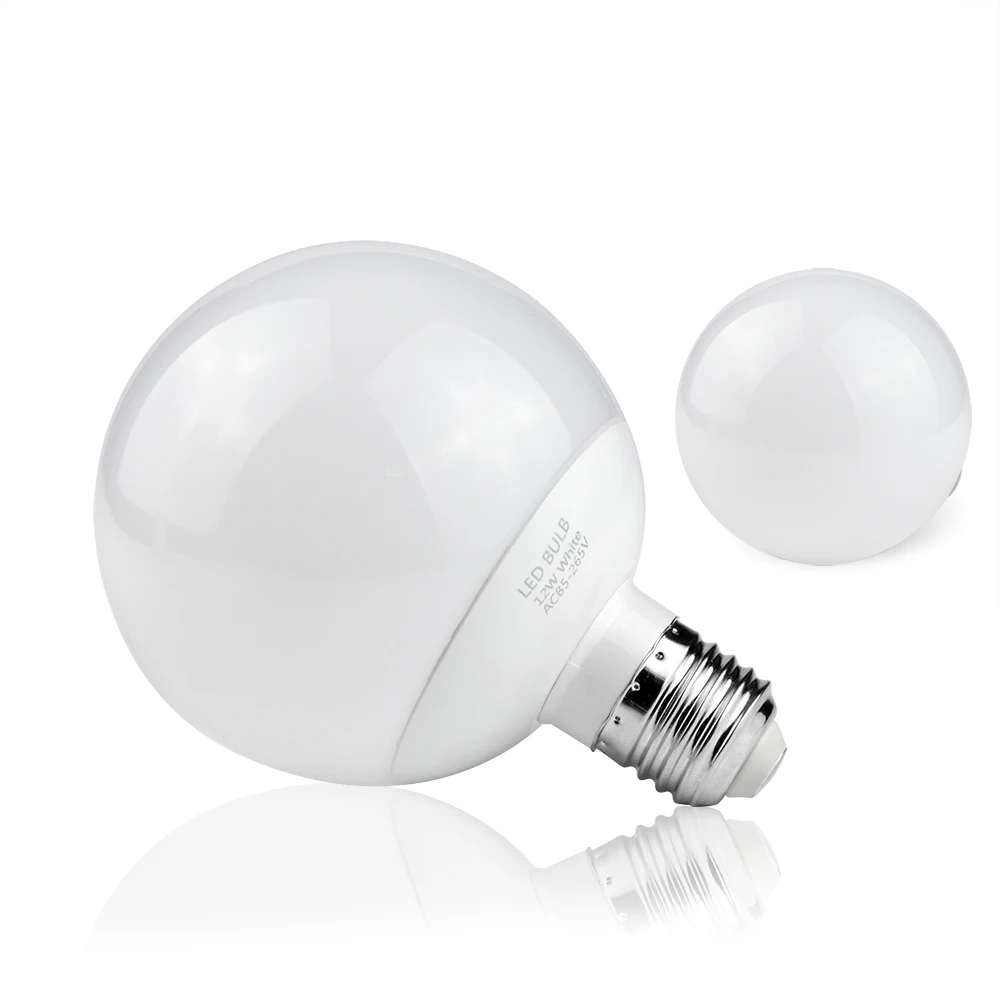 

100% Full Watt 5W 7W 9W 12W Led Globe Lamp Light E27 AC85-265V Led Bubble Ball Bulb For Chandelier Pendant Light A60 A70 A80 A90