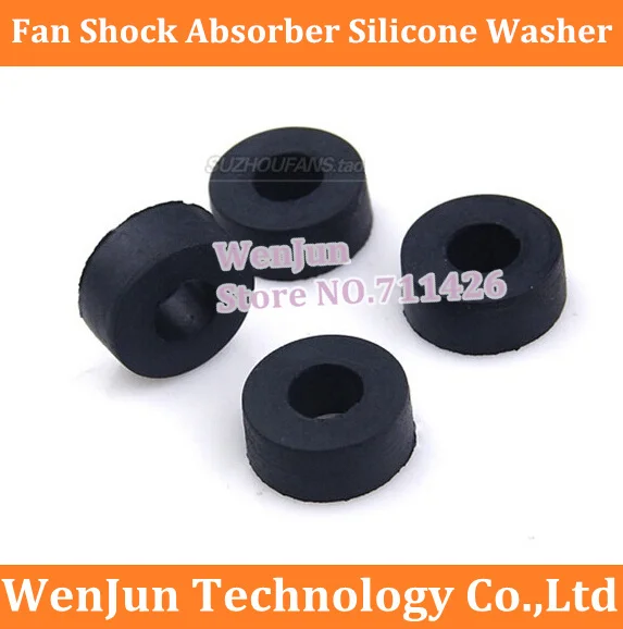 Free Shipping 100PCS/LOT PC Fan vibration damping gasket Fans computer