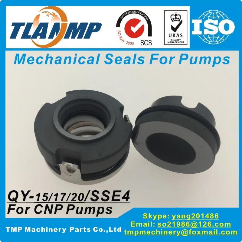 QY-15 QY-17 QY-20 SSE4 Mechanical Seals for Grundfos CNP QY QYL20-25-40-50 25QY-2 25QYB-2 Self-priming gas-liquid mixing pumps 4