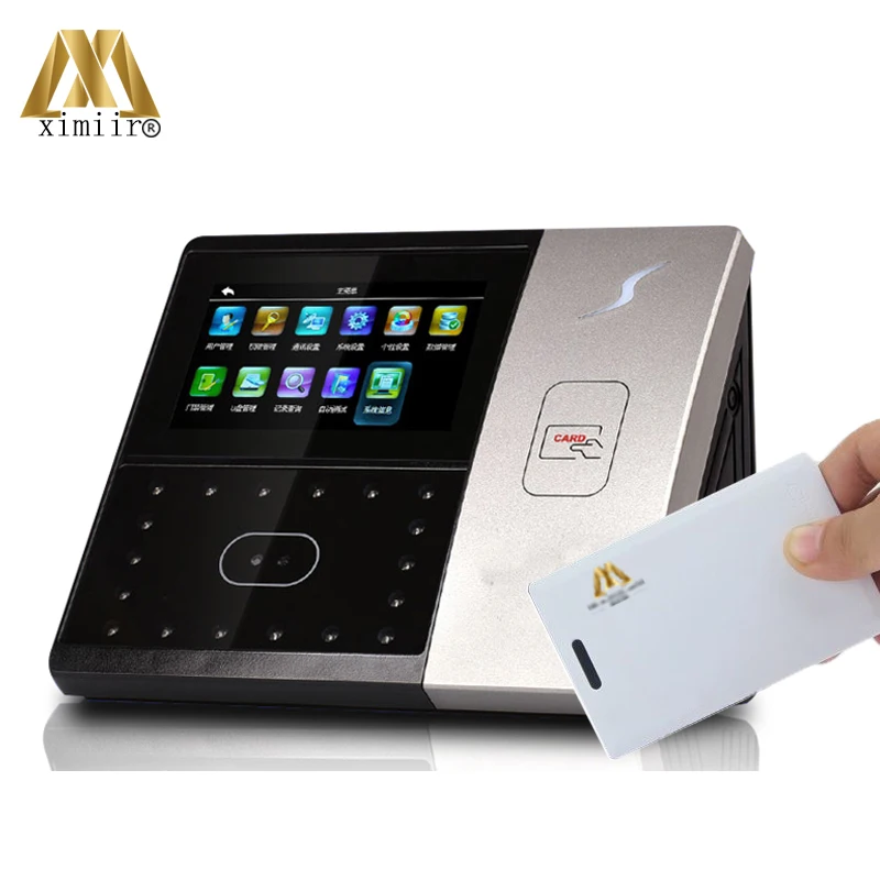 

Biometric Iface701 face recognition IC card time attendance and access control facial time clock TCP/IP time recording