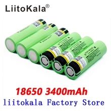 liitokala 18650 Аккумулятор NCR18650B 3,7 V 18650 3400mah перезаряжаемый литиевый аккумулятор