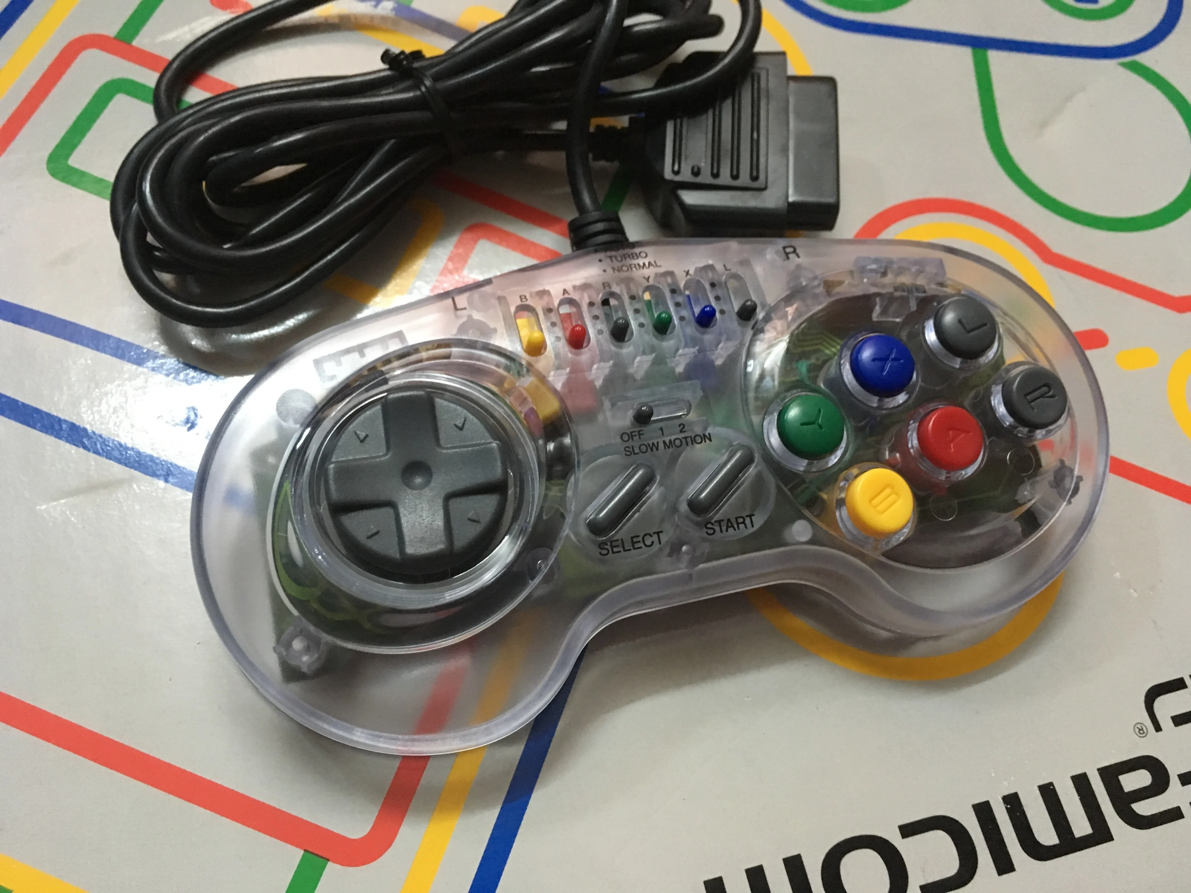 16 бит Управление; для супер nintendo SNES Системы консоли Управление Joypad