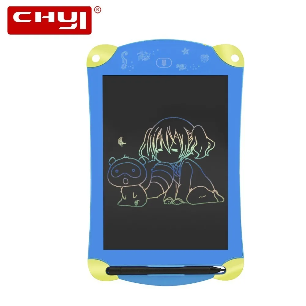 CHYI Colorful Cartoon 8.5 Inch LCD Writing Tablet Electronic Digital Drawing Tablet Handwriting Pads Portable Memo Board for Kid CHYI Colorful Cartoon 8.5 Inch LCD Writing Tablet Electronic Digital Drawing Tablet Handwriting Pads Portable Memo Board for Kid