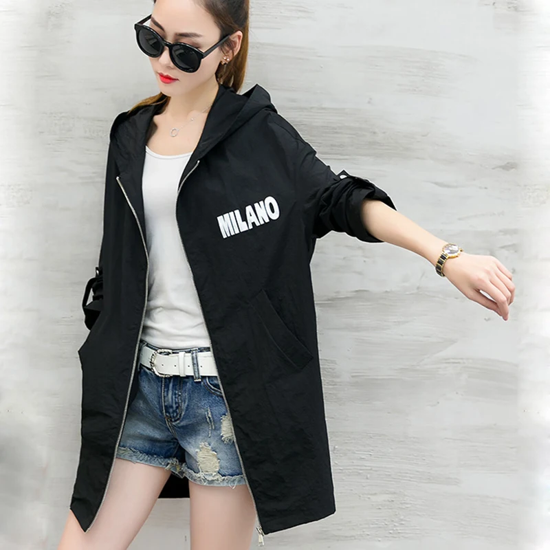 2017 Summer New Female Jacket font b Coats b font font b Women b font Sunscreen