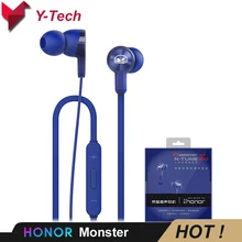 Наушники вкладыши Huawei Honor Monster AM15 наушники 3 5 мм с дистанционным