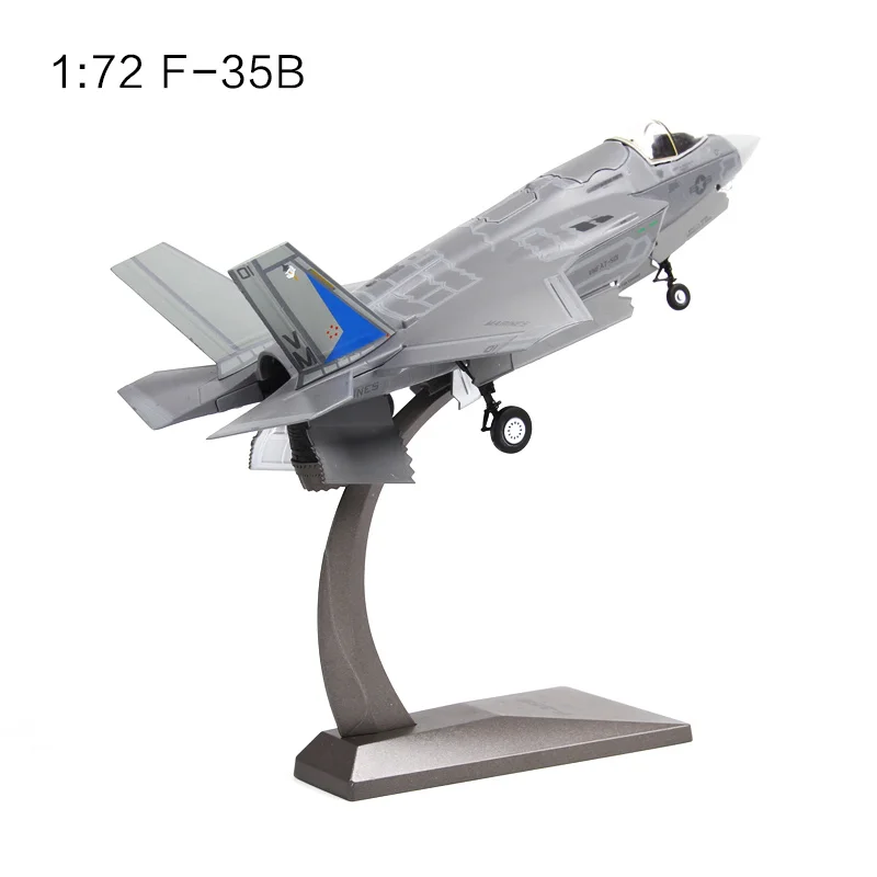 Terebo 1/72 масштабная военная модель игрушки Lockheed Martin F-35 Lightning II Stealth Multirole Fighter литой металлический самолет модель игрушки