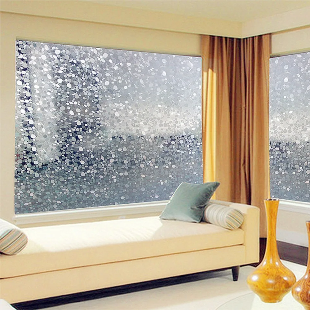 Unique Bathroom Windows Privacy Glass Frosted Window Film Static focus for Bathroom Windows Privacy Glass