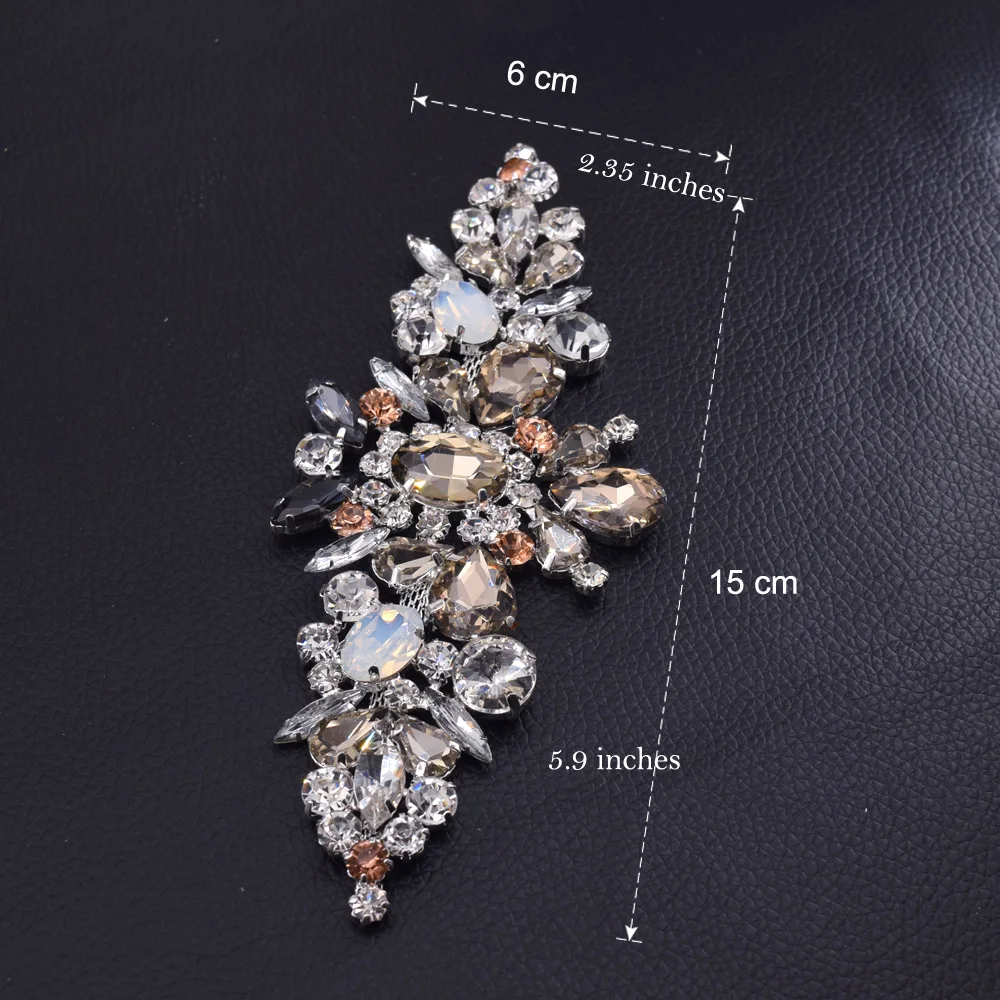 rhinestone ptches trim HD-981 (6)