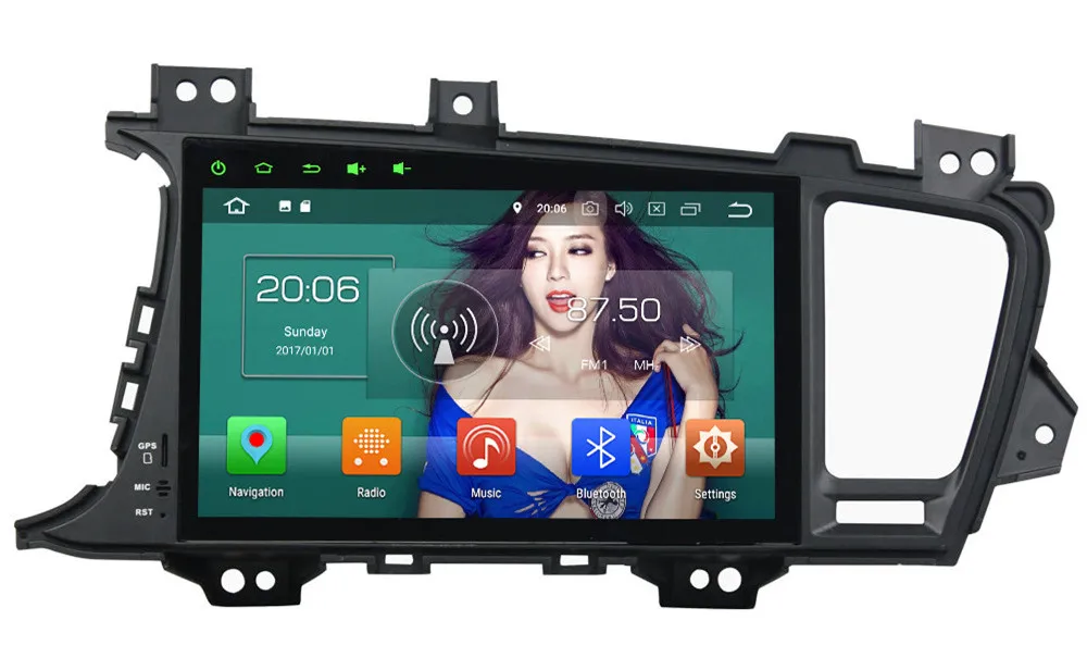 Flash Deal 9" IPS Octa Core 4G Wifi Android 8.1 4GB RAM 64GB ROM BT RDS Car DVD Multimedia Player Radio Stereo For Kia K5 Optima 2011-2013 0