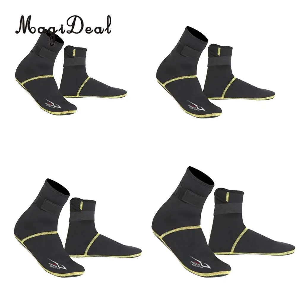 3mm Neoprene Diving Beach Scuba Surfing Swimming Socks Water Sports Exercise Boots XS S M L XL