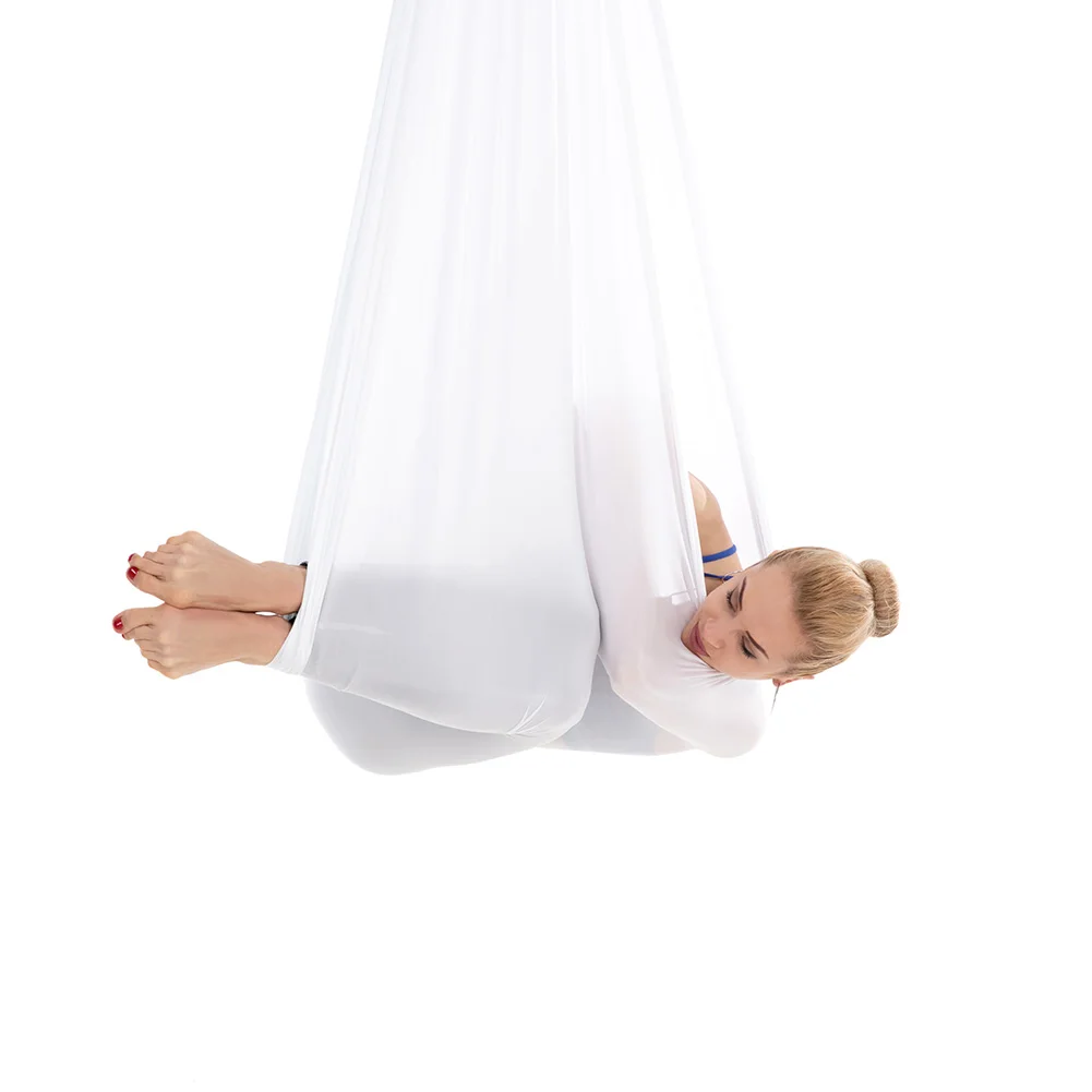 4*2.8m Elastic Nylon Aerial Yoga Hammock GYM Anti-Gravity Swing Pilates Yoga Belt Home Body Shaping Building Fitness Equipment 4*2.8m Elastic Nylon Aerial Yoga Hammock GYM Anti-Gravity Swing Pilates Yoga Belt Home Body Shaping Building Fitness Equipment