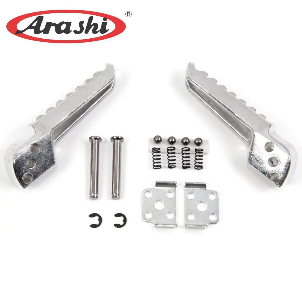 Arashi 1 Set ZX6R 636 Rear Foot Pegs Rear Sets For KAWASAKI NINJA ZX6R