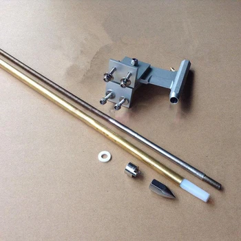 

RC Boat 6.35mm Drive Shaft Kit Dog 690mm Soft +Propeller Crutch+Copper Tube+Plastic Tube+80mm T-type Bracket