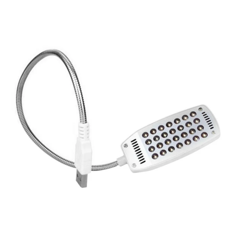 USB Light Computer Lamp Flexible Bright Mini 28 LED for Notebook Computer Desktop PC laptop