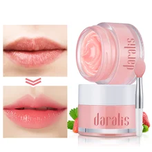 15 г Клубничная маска для сна для губ ремонт увлажнителя треснутые губы увеличитель витамина С губами кисть для бальзама Уход за губами