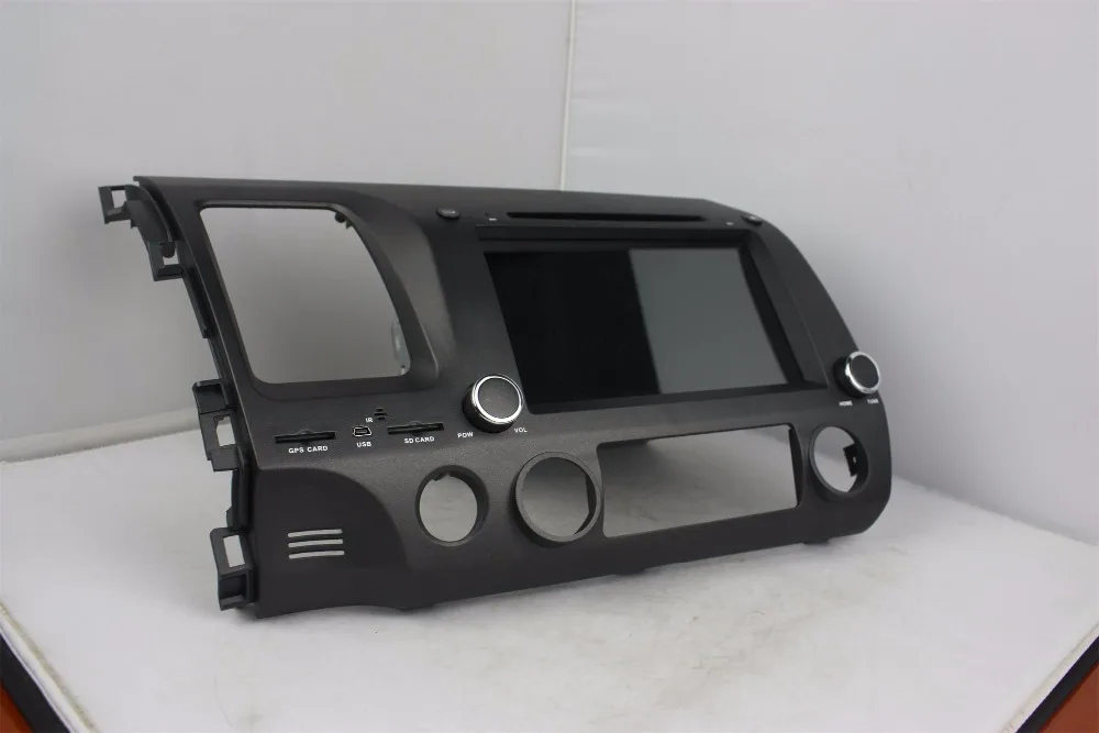 Discount 4GB RAM Octa Core 8" 2 din Android 8.0 Car Radio DVD Player for Honda Civic 2006-2011 With GPS 4G WIFI Bluetooth USB Mirror-link 6