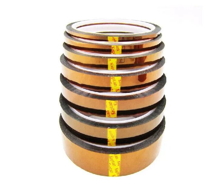 10rolls 15mm *30m/roll Goldfinger tape18650 battery insulating tape