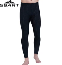 SBART Men's UPF50+ Swimming Rash Guard Tights Pants Sharkskin Windsurf Snorkeling Diving Surfing Leggings Clothing