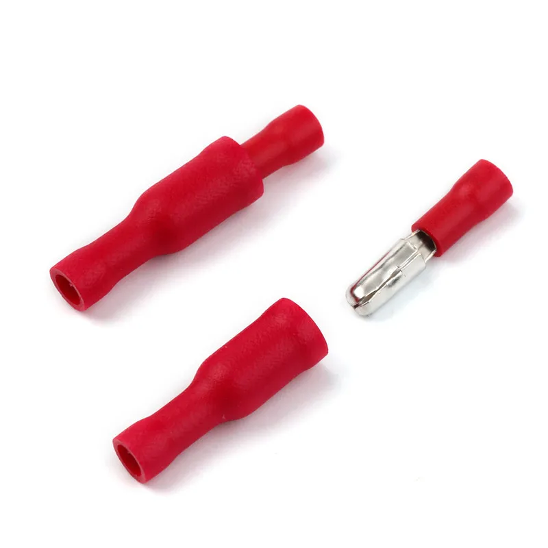 Набор изолированных коннекторов 100 1 5 мм2 0 шт.|female insulated|crimp terminal connectorwire crimp terminals |