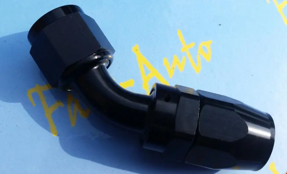 

-10an an-10 an10 7/8unf thread 45 degree 45degree Swivel Hose End fitting for 044 oil pump sr20det transmission oil cooler kits
