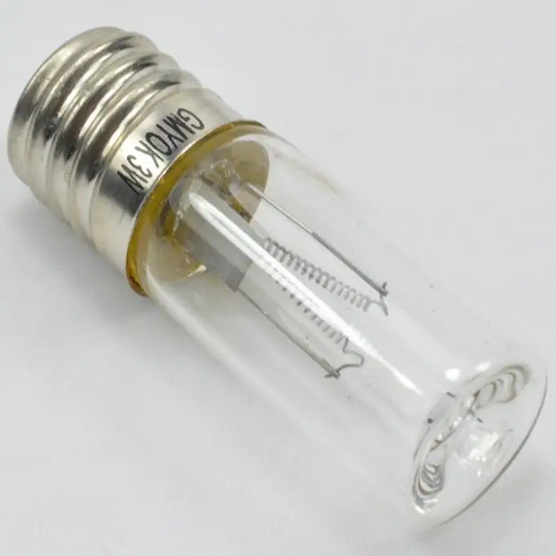 E17 220V 50Hz дезинфекционная лампа озоновая кварцевая трубка ультрафиолетовая для домашнего использования UVC бактерицидная лампа стерилизация клещей