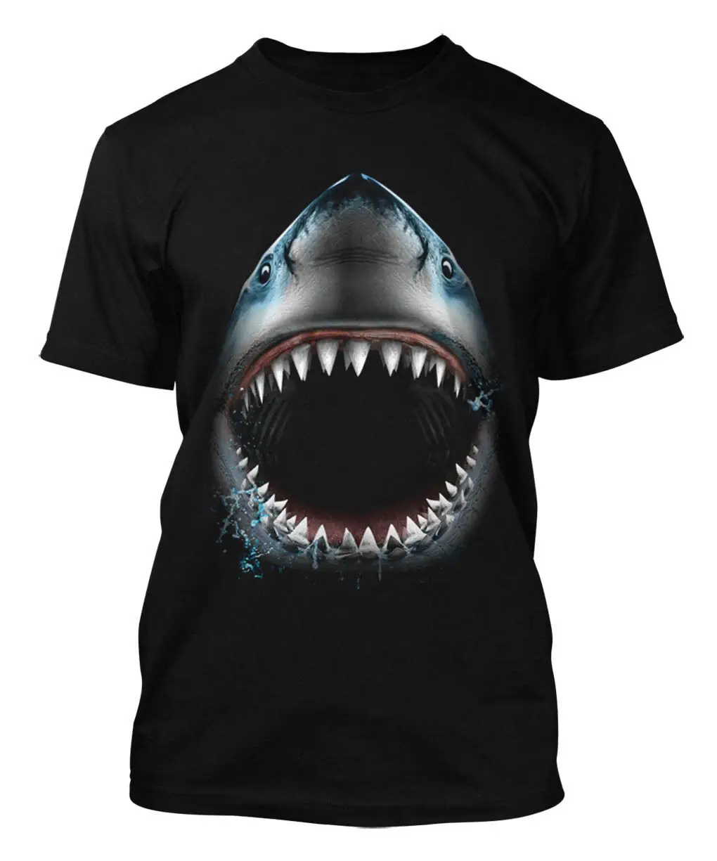 

Oversized Shark Face - Animal Bite Men's T-shirt