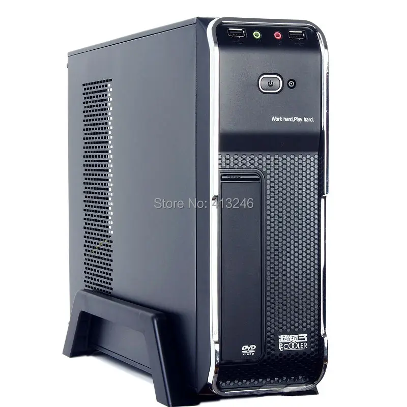 Mini ITX ATX chassis HTPC chassis mini chassis mini pc case desktop pc case 1