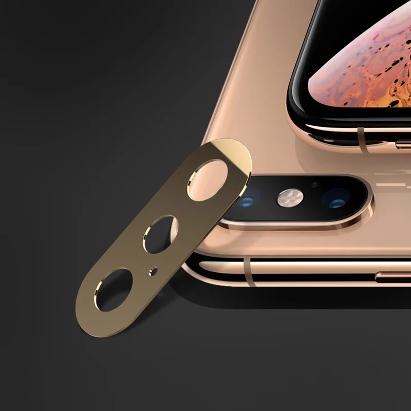Новая защитная пленка для объектива камеры из закаленного стекла задней IPhone X
