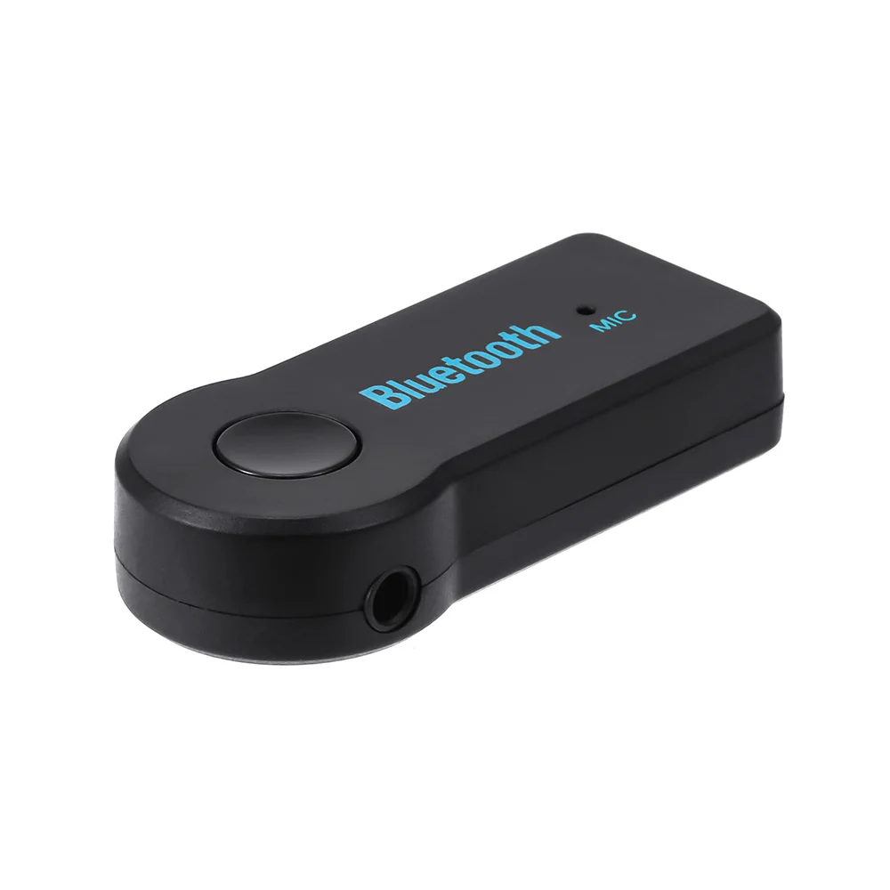 Портативный 3,5 мм автомобильный беспроводной Bluetooth AUX аудио музыкальный приемник адаптер с микрофоном громкой связи вызов для iPhone samsung
